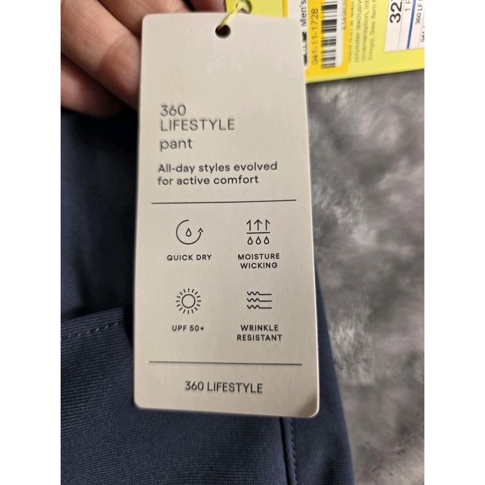 NWT All in Motion 360 Lifestyle Regular Fit Moisture Wicking, Quick Dry,‎ 32x30 - Picture 3 of 7